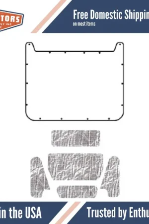 Hood Insulation Pad Heat Shield for 1971-1974 Plymouth Sebring AcoustiHood Handmade