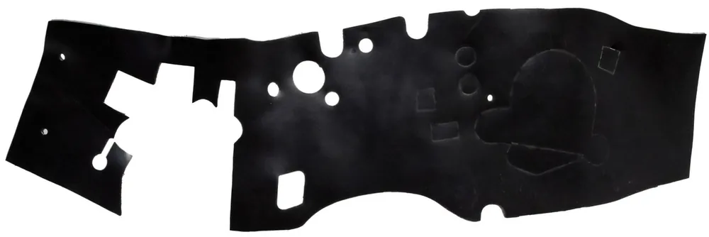 Top Rated Firewall Insulation Pad for 1969-1970 Ford Mustang Rubber W/ Clips USA Made