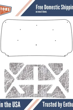 Handmade Hood Insulation Pad for 2011-16 Ford F-250 Truck