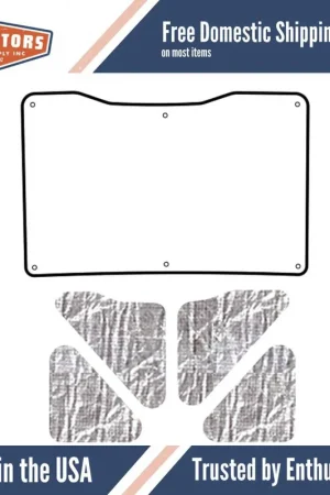 Trunk Floor Mat/Cover for 1969-1970 Ford Mustang Coupe Best Price