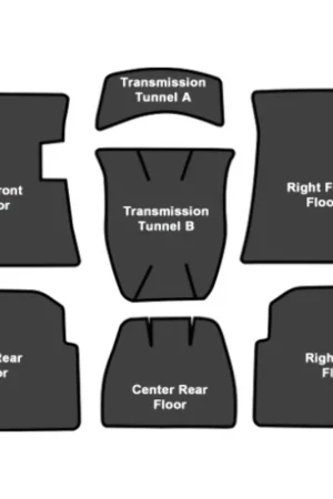 Sound Deadener for 1959-1960 Buick LeSabre Die Cut EVA Complete 7Pc Modern