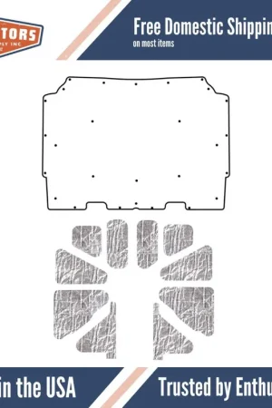 Hood Insulation Pad Heat Shield for 1973-1977 Oldsmobile A-Body Low Price