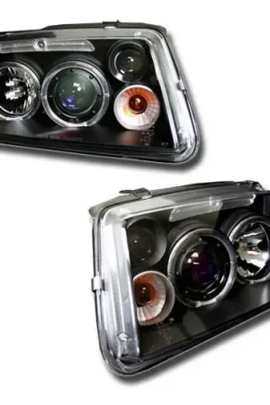 VW Jetta MK4 Bora DUAL Halo Angel Eye Head Lights Sale