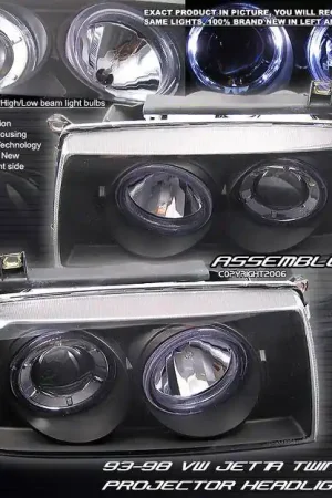 While Supplies Last Euro Black Halo Headlights