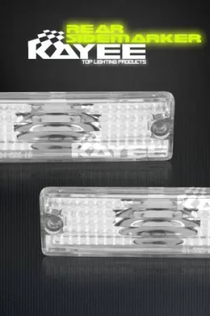 Euro Clear Side Marker Lights Handmade