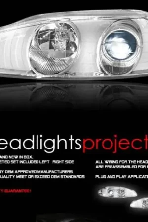 Top Rated Chrome Angel Eye Halo Pro Headlights