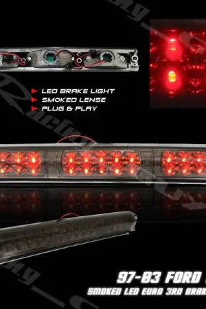 Smoke LED Third Brake Light Free Delivery