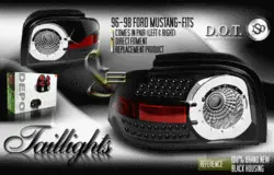 Black Altezza LED Taillights Buy Direct