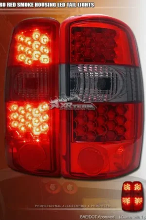 Free Shipping Red Smoke LED Taillights