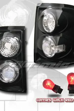 Black Clear Taillights (Red Lense Bulk Order