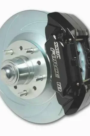 SSBC Disc to Disc Upgrade Kit with Force 10 Extreme 4-Piston Aluminum Calipers - 13 Inch Rotors & 2 Inch Drop Spindles - Front - A126-28 Brand New