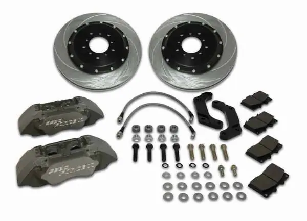 While Supplies Last SSBC Disc Brake Kit with Force 10 Extreme 4-Piston Aluminum Calipers & 14 Inch Rotors - Front - A164-6