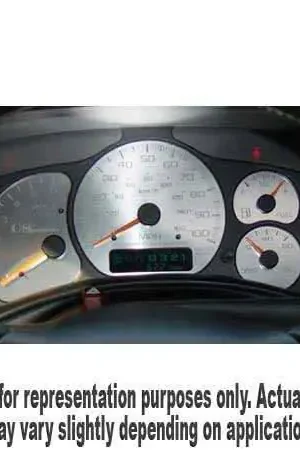 US Speedo Stainless Steel Gauge Face - Displays 100 MPH - Transmission Temperature - CK1000202 Affordable