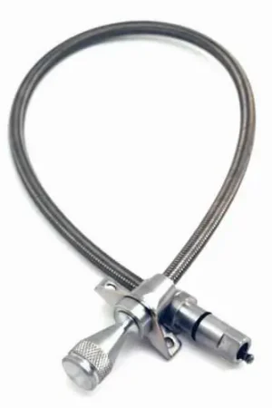 Gennie Shifter Flexible Transmission Tube with machined Aluminum Dipstick - Transmision Mount - 4001F1 Original