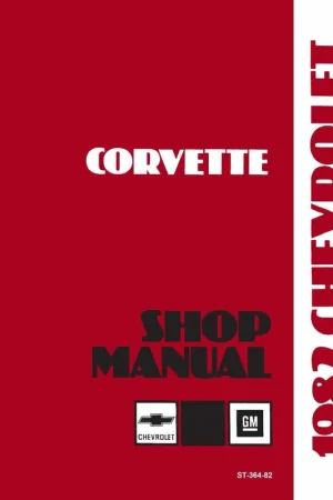 Fast Shipping Service Manual for 1982 Chevrolet Corvette