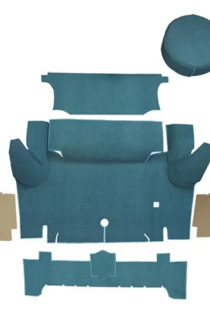 Trunk Mat for 1965-1966 Ford Mustang Coupe Trunk Kit with Boards Loop Style Price Drop