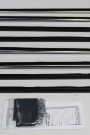 Bargain Window Sweeps Weatherstrip for 1961-1962 Chevy Impala Hardtop Black Front Rear