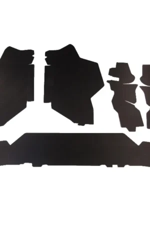 Trunk Side Panel Board 5pc for 1965-1966 Cadillac Coupe DeVille Hardtop Black Reduced Price