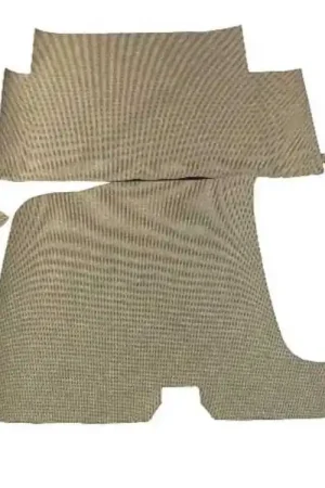 Top Pick Trunk Floor Mat Cover for 56 Buick Special, Century 2DR Hardtop Brown Tweed 6pc