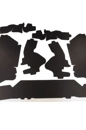 Handmade Trunk Side Panel Board 7pc for 1967-1968 Cadillac DeVille Hardtop Black USA Made