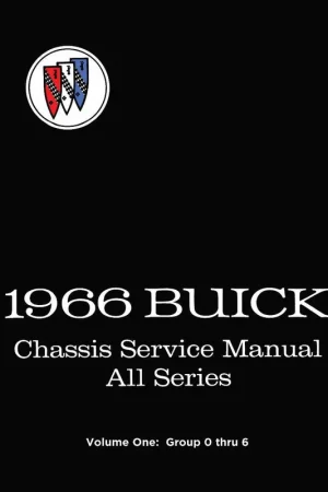 Service Manual for 1966 Buick Chassis All Models Exclusive Offer