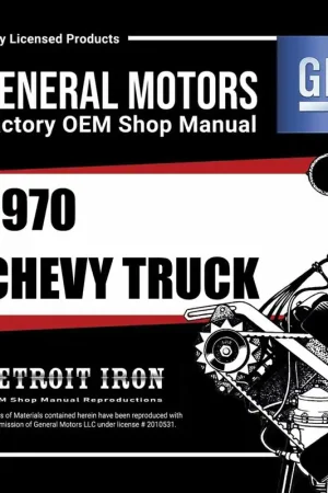 Authentic Digital Shop Manual and Resources for 1970 Chevrolet Truck