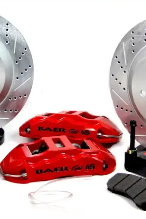Baer Brakes 4261397CY Baer Brakes 15" Extreme Front Brake Kit, Comp Yellow, SDZ Hassle-Free Returns