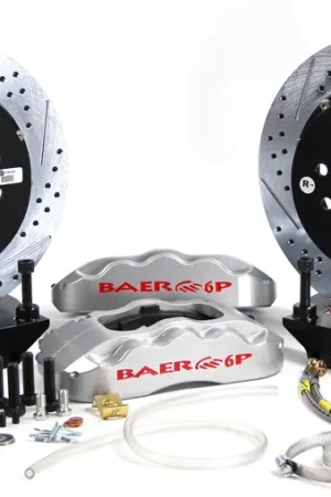 Grab Now Baer Brakes 4302482S Baer Brakes 14" Pro+ Rear Brake Kit - Silver