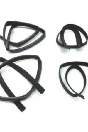 Glass Run Window Channel Kit for 1968-1971 Dodge Multiple Models 4 Piece Markdown