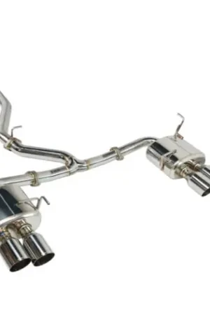 Remark 2022-2025 Subaru WRX(VB) Cat-Back Exhaust w/ Stainless Tip Cover Clearance