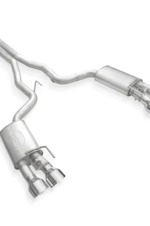 Express Delivery Stainless Works 2020-2022 Ford GT500 Legend Catback H-Pipe Exhaust Factory Connect - Polished Tips