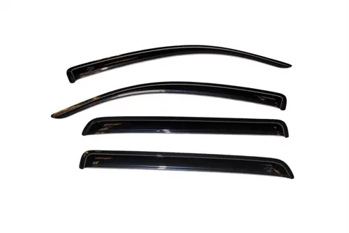 AVS 07-18 Toyota Tundra Crewmax Ventvisor Outside Mount Window Deflectors 4pc - Smoke Free Shipping