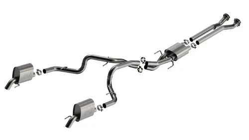 Borla 2023-2024 Jeep Grand Wagoneer 3.0L I6 Turbo 2.75in S-Type Turndown Tip Catback Exhaust Factory Price