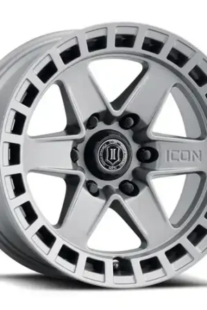 Mega Sale ICON Raider 17x8.5 6x5.5 0mm Offset 4.75in BS Titanium Wheel - 3417858347TT