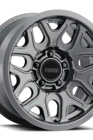 Method MR322 / 20x9 / 8x180 BP / 12ET / 5.44in BS / 130.81mm CB - Gloss Titanium Wheel Must Have