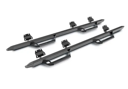 Direct From Manufacturer N-Fab Predator Pro Step System 2018-2025 Jeep Wrangler JL 2 Door SUV - Tex. Black - PRJ1845-TX