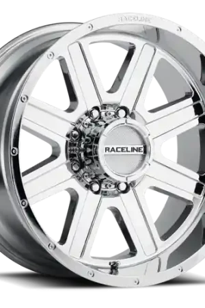 Raceline 940C Hostage 17x9in / 8x170 BP / -12mm Offset / 125.2mm Bore - Chrome Wheel Top Pick