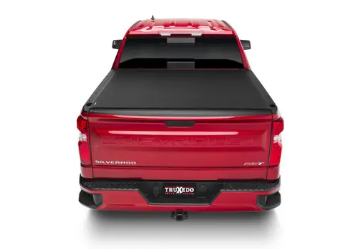 TruXedo Sentry CT Tonneau Bed Cover for 2019-2026 Chevrolet Silverado 1500 / GMC Sierra 1500 5'8" Bed (New Body Style - w/o CarbonPro Bed) - 1572416 Money Back Guarantee