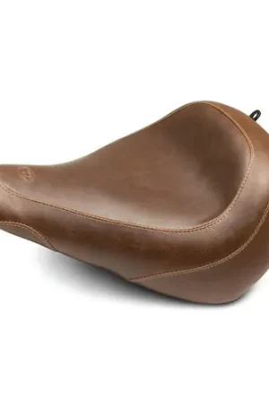 Mustang 18-21 Harley Fat Boy Wide Tripper Solo Seat - Brown Don’t Miss Out