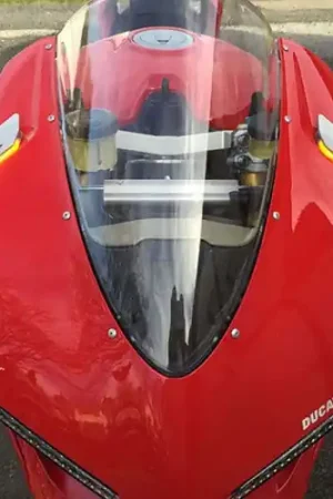 New Rage Cycles 2015-2019 Ducati 1299 Panigale Mirror Block Off Turn Signals Brushed Aluminum Luxury