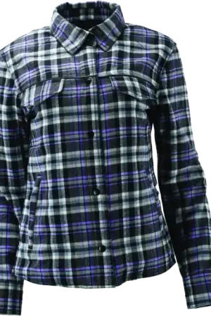 River Road Cameo Flannel Moto Shirt Womens - Small Discount