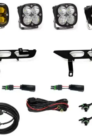 Baja Designs 2021-2023 Ford F-150 Sport Series Fog Pocket Kit - Amber Limited Edition