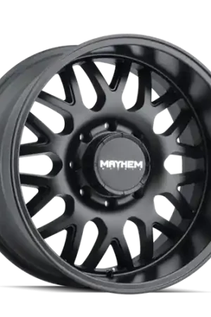 Fresh Stock Mayhem 8110 Tripwire 20x10 / 8x170 BP / -19mm Offset / 130.8mm Hub Matte Black Wheel