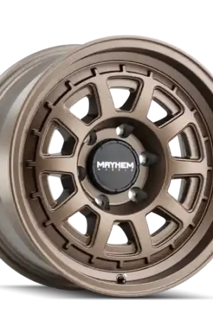 Fresh Stock Mayhem 8303 Voyager 18x9 / 6x120 BP / 0mm Offset / 66.9mm Hub Dark Bronze Wheel