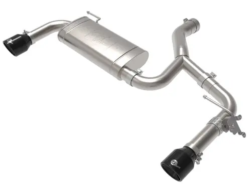 aFe MACHForce XP Exhausts Axle-Back 15-21 BMW X1 2.0L (t) (SS w/Black Tips) - 49-36349-B Special Offer
