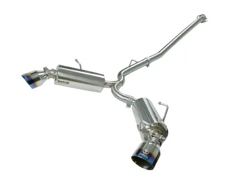 aFe Takeda Exhaust Axle-Back 13-15 Scion FRS / Subaru BRZ 304SS Blue Flame Dual Tips Exhaust - 49-36023-L Limited Edition