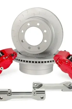 Editor’s Pick Alcon 2017+ Ford F250/F350 363x38mm Rotors 4 Piston Rear Brake Kit