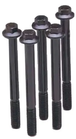 Buy Online ARP 3/8-24 x 1.25 Inch Hex Black Oxide Bolts - 754-1250