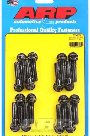 Hot Picks ARP BB Chevy 502 Hex Intake Manifold Bolt Kit - High-Strength Fasteners for Performance Engines