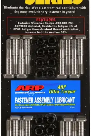 ARP BB Chevy 8.1L M10 ARP2000 Pro Wave-Loc Rod Bolt Kit - High-Performance Engine Components Weekend Sale